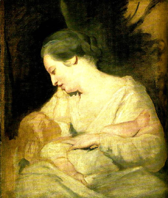 Sir Joshua Reynolds mrs richard hoare and child Spain oil painting art